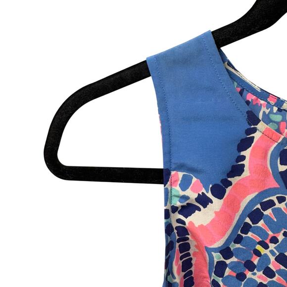 Lilly Pulitzer Sleeveless Zeta In Tic Tac Tile Tank Womens XS - Picture 3 of 6